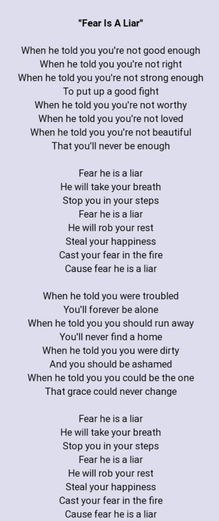 Fear No More-Part 1 * Leave And Don't Look Back